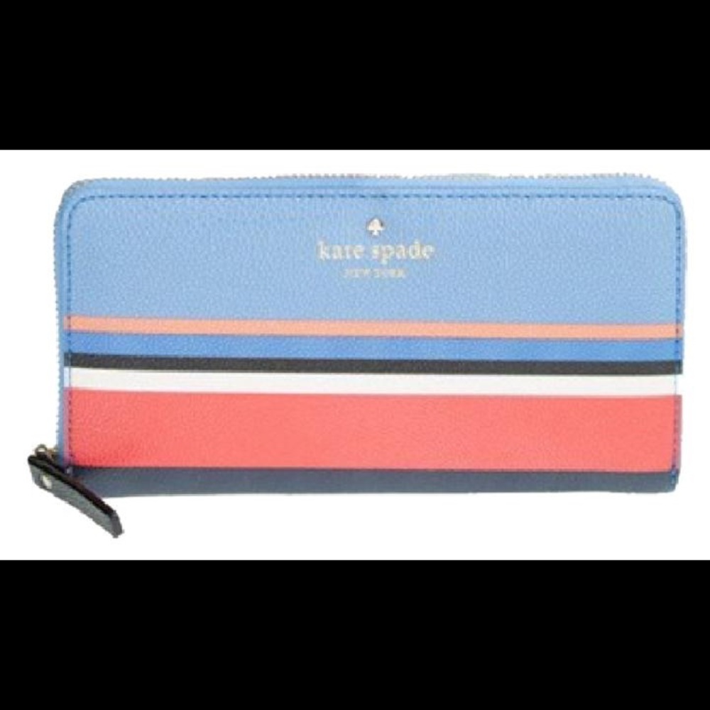 Kate spade striped wallet